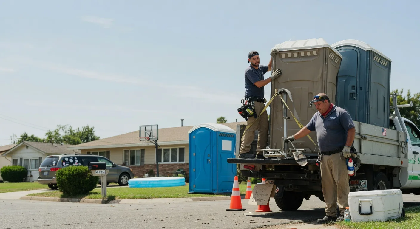 Porta Potty Rental in Roma, TX near me